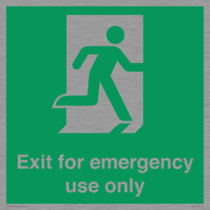 SB415: emergency exit only