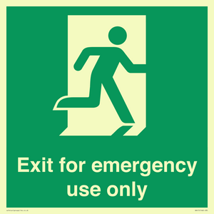 SB415: emergency exit only