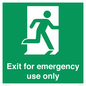 SB415: emergency exit only