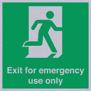 SB415: emergency exit only