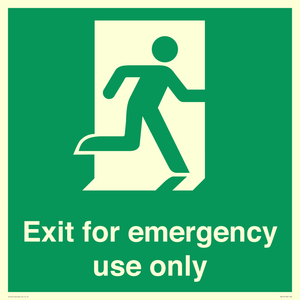 SB415: emergency exit only