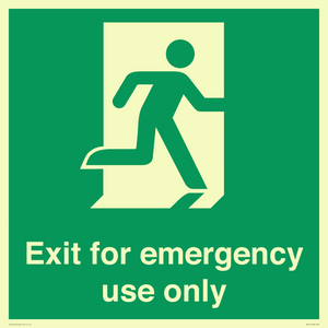 SB415: emergency exit only
