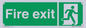 SB419: "Fire Exit"  No Arrow Sign