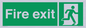 SB419: "Fire Exit"  No Arrow Sign