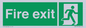 SB419: "Fire Exit"  No Arrow Sign