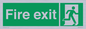 SB419: "Fire Exit"  No Arrow Sign