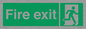 SB419: "Fire Exit"  No Arrow Sign