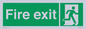 SB419: "Fire Exit"  No Arrow Sign