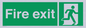 SB419: "Fire Exit"  No Arrow Sign