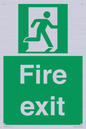 SB419: "Fire Exit"  No Arrow Sign