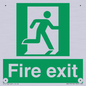 SB419: "Fire Exit"  No Arrow Sign