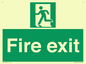 SB420: Fire Exit signs without arrows