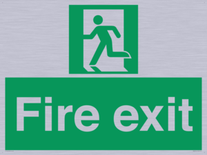 SB420: Fire Exit signs without arrows