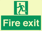 SB420: Fire Exit signs without arrows