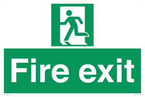 SB420: Fire Exit signs without arrows