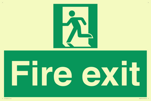 SB420: Fire Exit signs without arrows