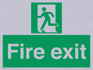 SB420: Fire Exit signs without arrows