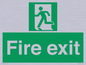 SB420: Fire Exit signs without arrows
