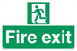 SB420: Fire Exit signs without arrows