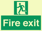 SB420: Fire Exit signs without arrows