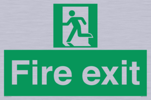 SB420: Fire Exit signs without arrows