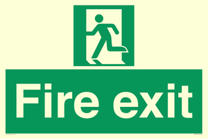 SB420: Fire Exit signs without arrows
