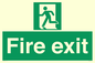 SB420: Fire Exit signs without arrows