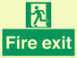 SB420: Fire Exit signs without arrows