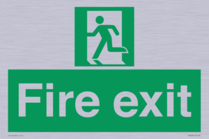 SB420: Fire Exit signs without arrows