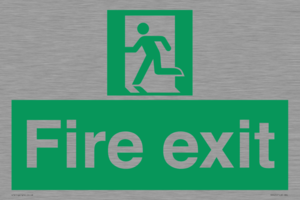 SB420: Fire Exit signs without arrows
