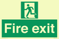SB420: Fire Exit signs without arrows