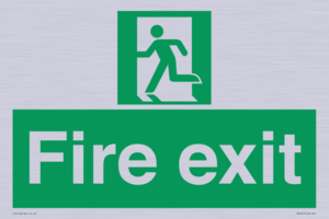 SB420: Fire Exit signs without arrows