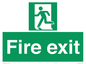 SB420: Fire Exit signs without arrows