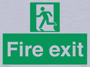 SB420: Fire Exit signs without arrows