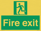SB420: Fire Exit signs without arrows