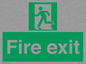 SB420: Fire Exit signs without arrows