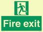 SB420: Fire Exit signs without arrows