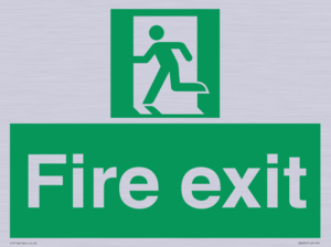 SB420: Fire Exit signs without arrows