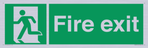 SB420: Fire Exit signs without arrows