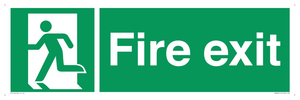SB420: Fire Exit signs without arrows