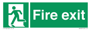 SB420: Fire Exit signs without arrows
