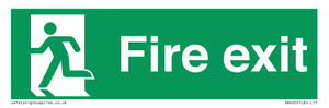 SB420: Fire Exit signs without arrows