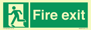 SB420: Fire Exit signs without arrows