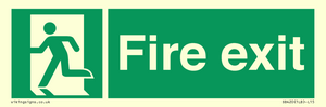 SB420: Fire Exit signs without arrows