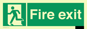 SB420: Fire Exit signs without arrows