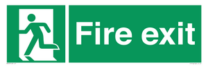 SB420: Fire Exit signs without arrows