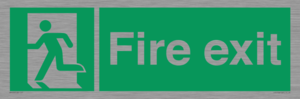 SB420: Fire Exit signs without arrows