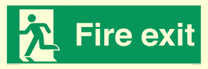 SB420: Fire Exit signs without arrows
