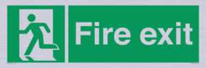 SB420: Fire Exit signs without arrows