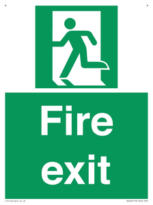 SB420: Fire Exit signs without arrows